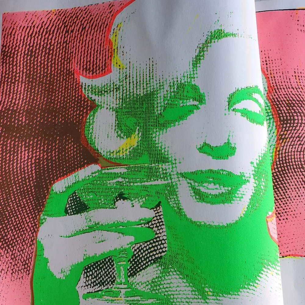 Vintage art magazine Marylin Monroe 1960